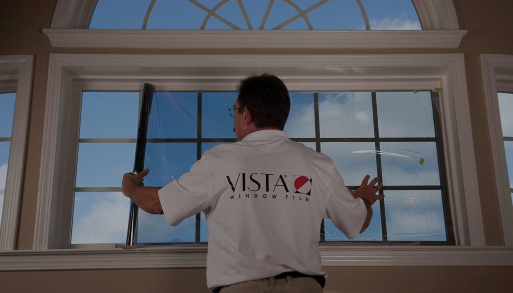 Vista Window Film being installed