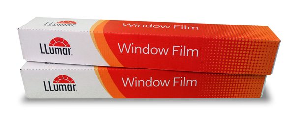 Llumar window film packaging